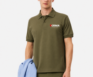 Premium Olive Green Men’s Polo Shirt | Custom Polo Shirt Manufacturer | KRMA Fashion