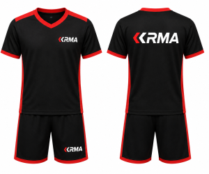 KRMA Fashion Soccer Uniform – Premium Custom Football Jersey & Shorts Set for Teams, Clubs & Training