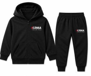 KRMA Fashion Kids Tracksuit Set – Premium Hoodie & Jogger Set for Active Kids