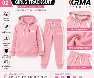 Girls Tracksuit | Custom Apparel Manufacturing