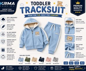 Toddler Tracksuit | Custom Apparel Manufacturing