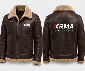 Premium Custom Shearling Leather Jacket Manufacturer | KRMA Fashion