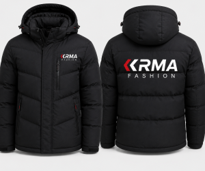 Premium Custom Hooded Puffer Jacket Manufacturer | KRMA Fashion