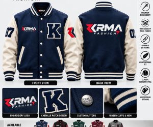 🏆 Custom Varsity Jackets – Classic Style, Premium Quality